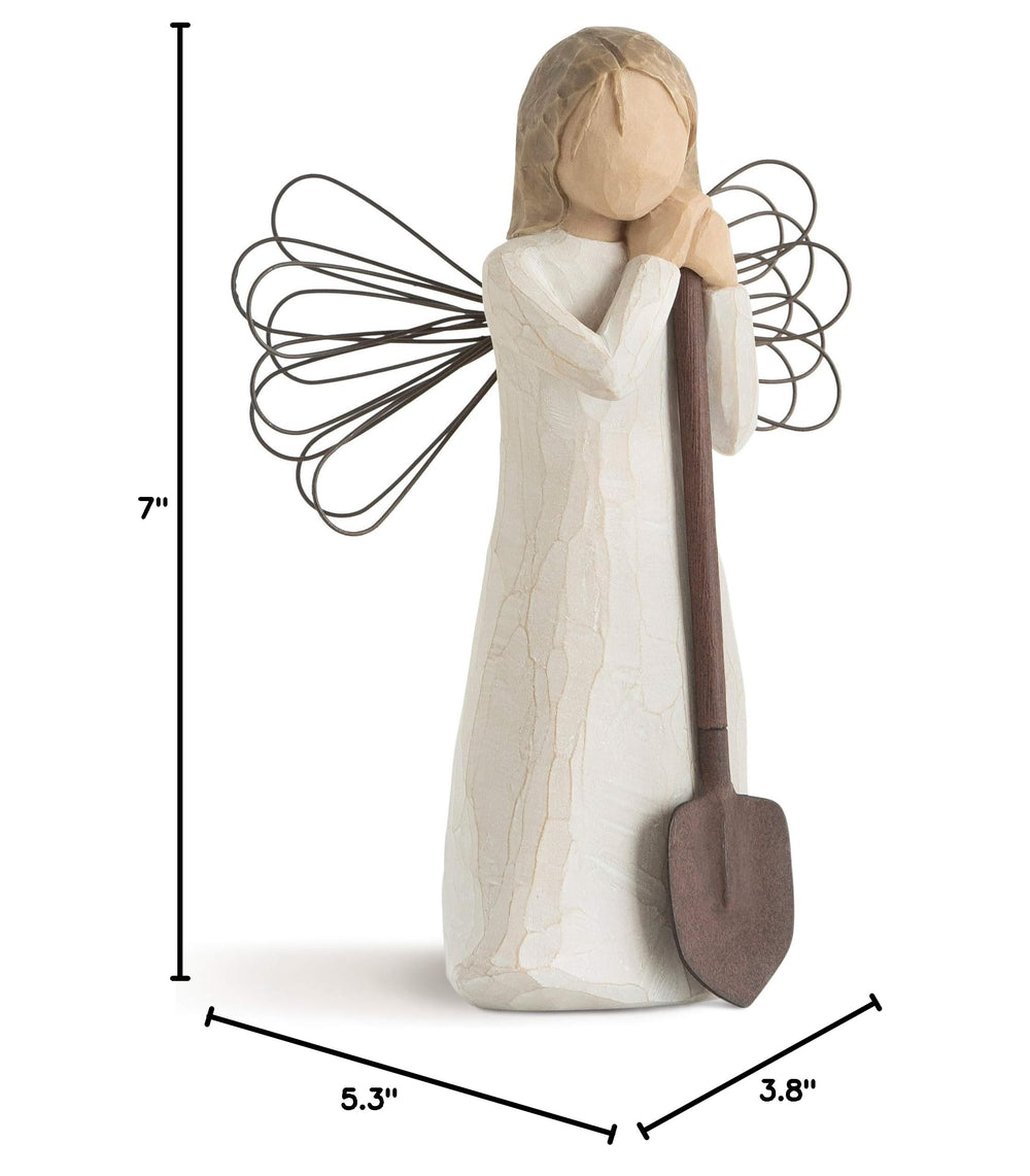 Willow Tree comparaison d’échelle sur table montre taille compacte
