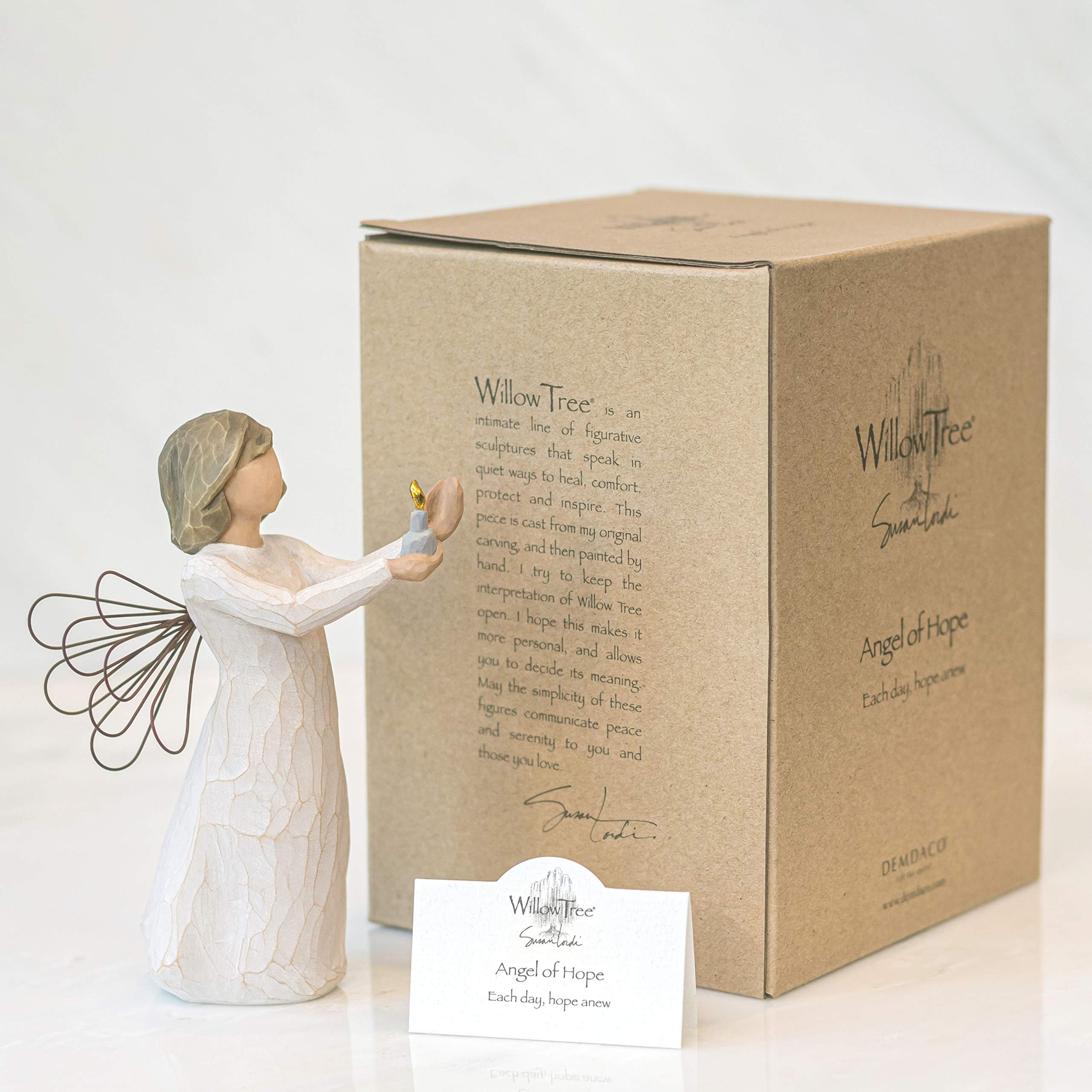 Willow Tree coffret prêt à offrir mettant en valeur présentation soignée