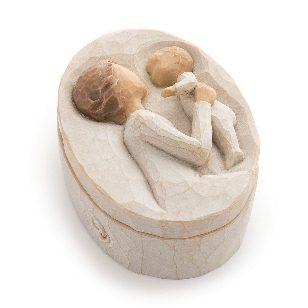 Willow Tree vue avant de la boîte Grandmother, design délicat et cadeau sentimental