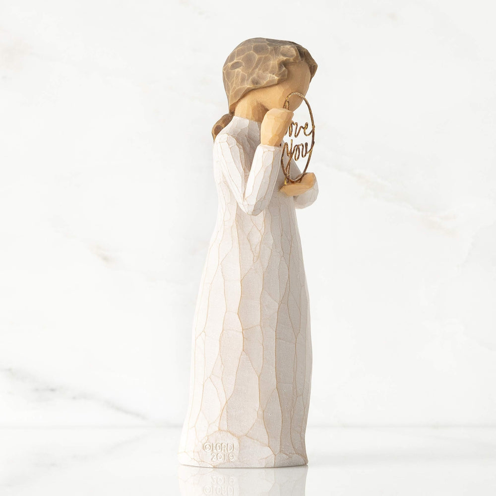 Willow Tree carte incluse « Just a little reminder », facilite l'offre comme cadeau