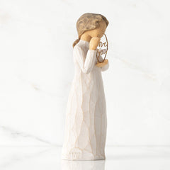 Willow Tree carte incluse « Just a little reminder », facilite l'offre comme cadeau