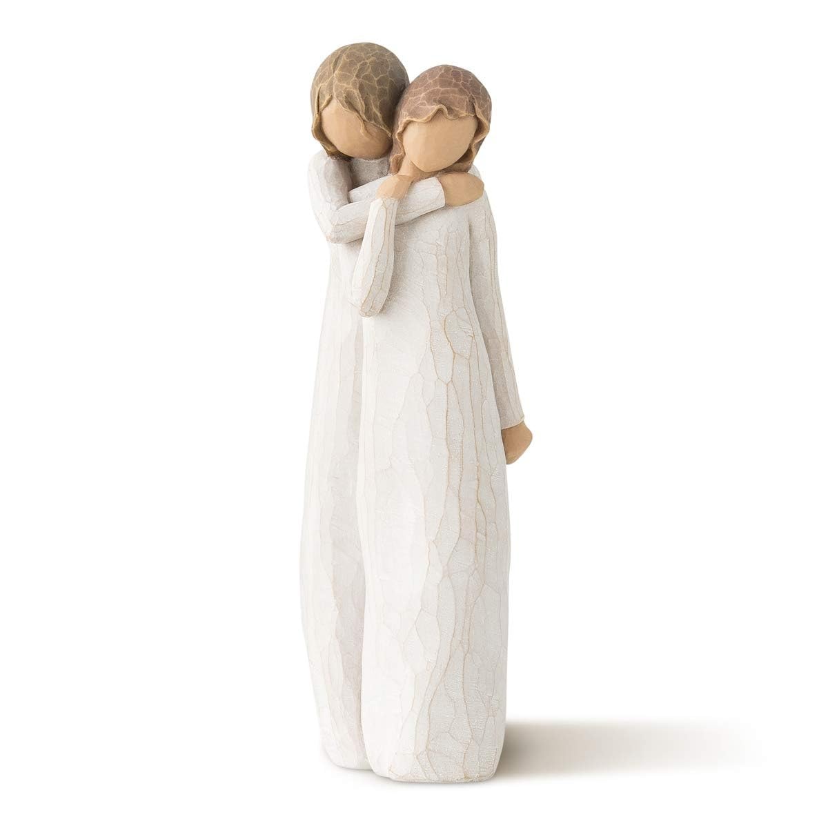 Willow Tree figurine face avant montrant deux femmes et exprimant soutien chaleureux