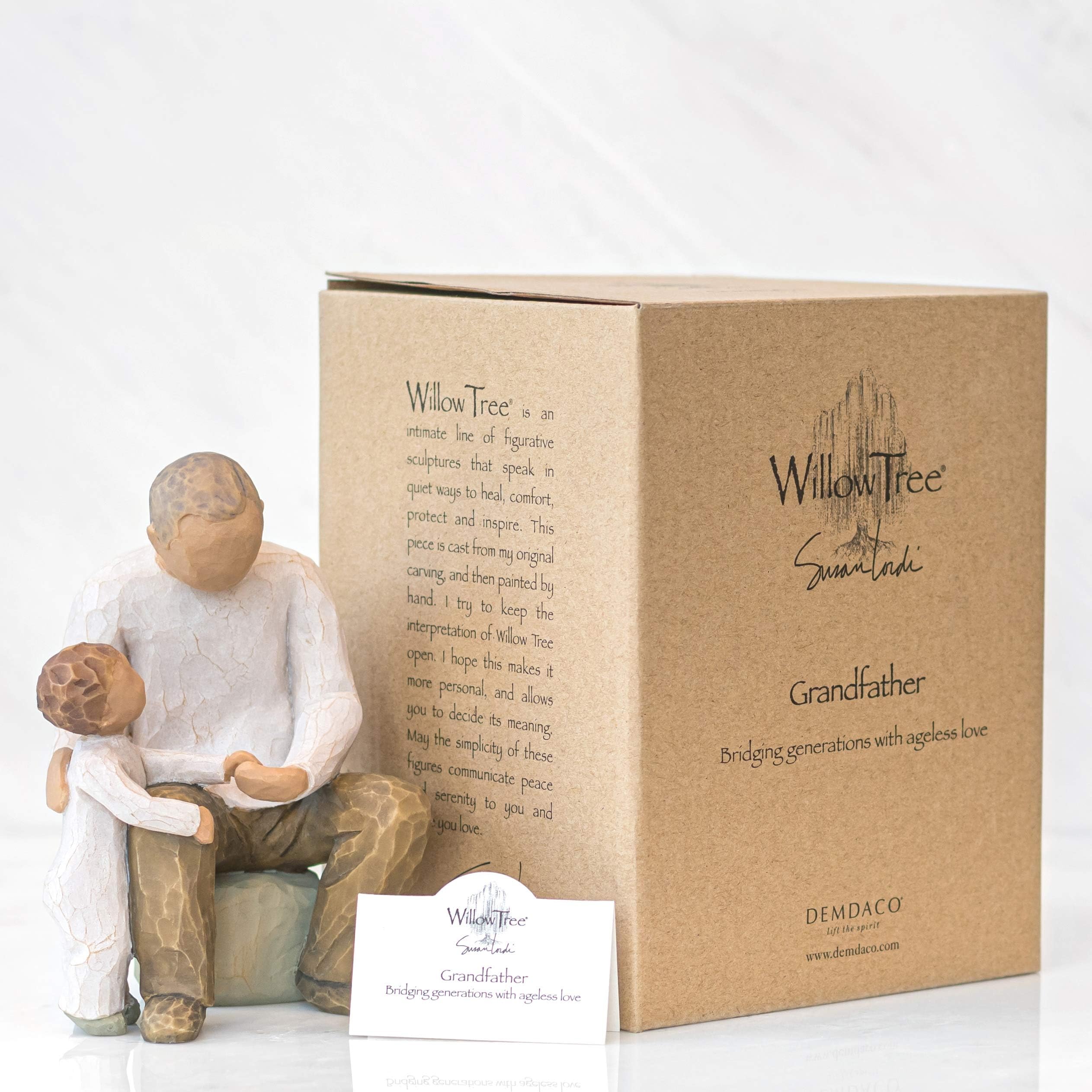 Willow Tree emballage prêt à offrir, protège la figurine et facilite le cadeau