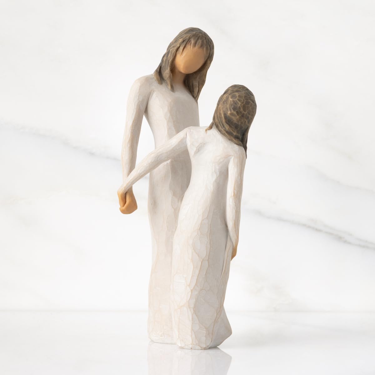 Willow Tree carte d'accompagnement avec le message sentimental inclus