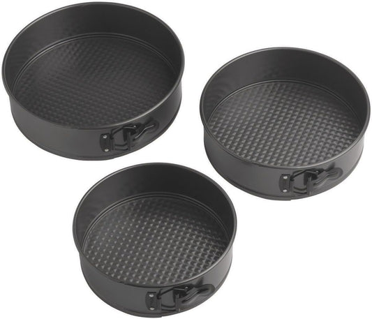 Wilton vue avant du set Gold montrant les trois moules et la finition durable