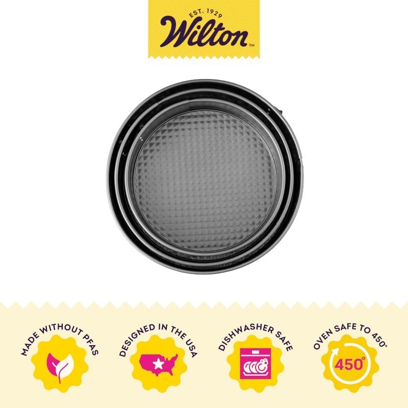 Wilton texture du revêtement antiadhésif mettant en valeur le démoulage facile