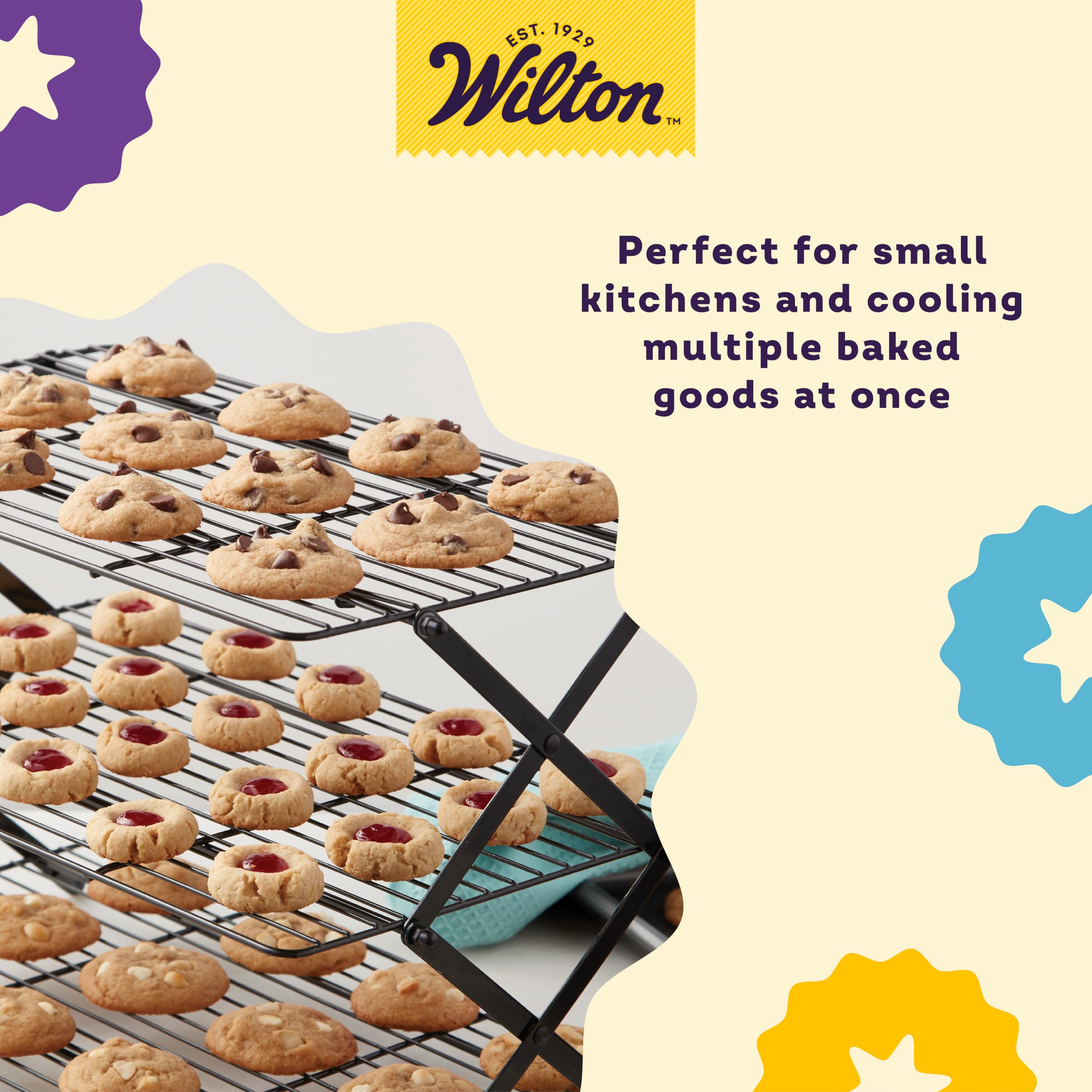 Wilton comparaison taille avec une main pour visualiser l'échelle