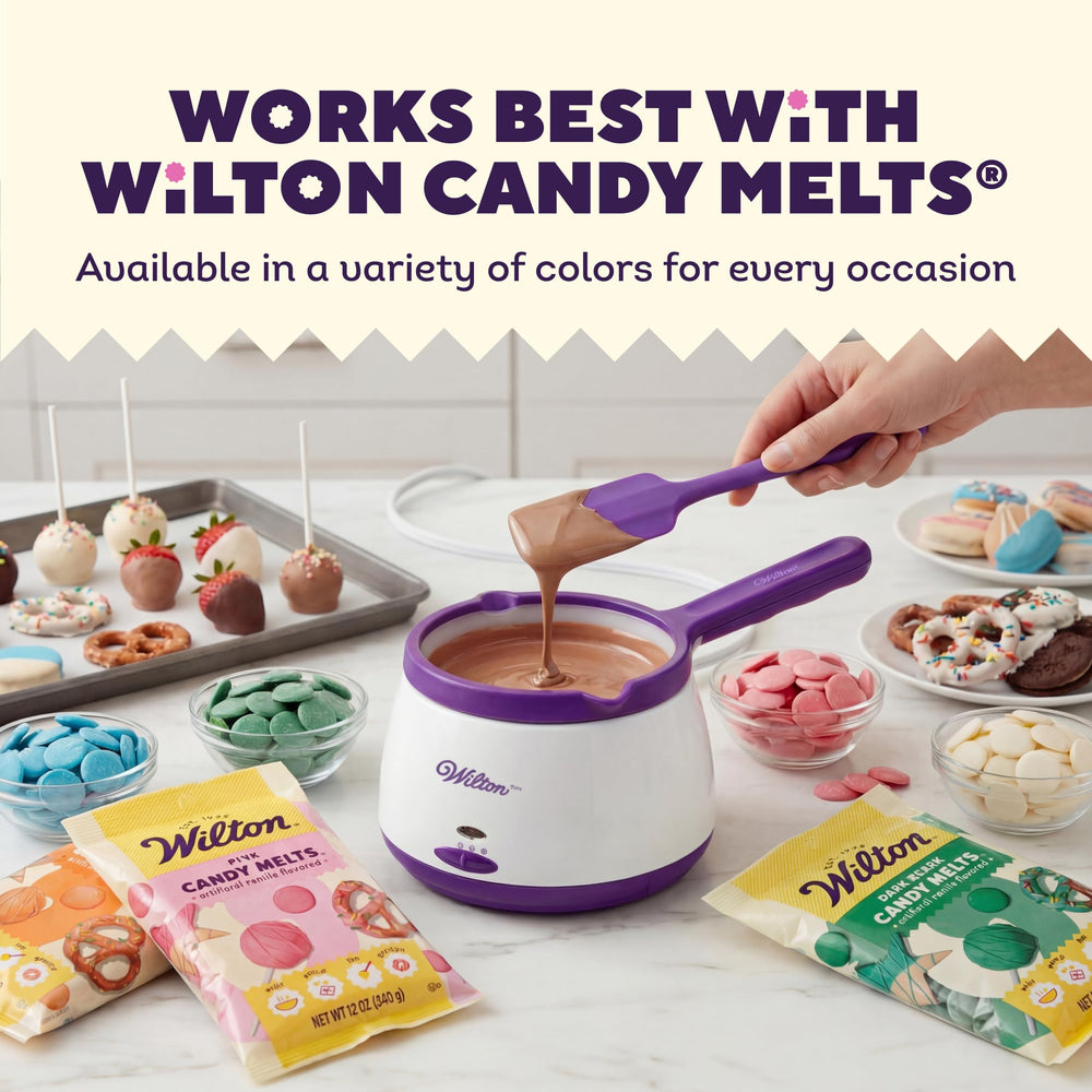 Wilton nappage de chocolat coulant pour finition brillante et soignée