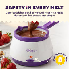 Wilton utilisation trempage fraises pour enrobage lisse et rapide