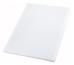 Winco planche face avant blanche montrant surface lisse et robustesse