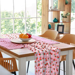 Windkream chemin de table posé sur une table créant ambiance douce