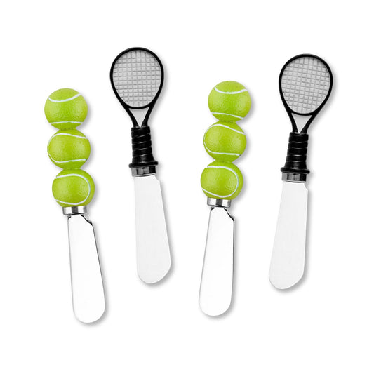 Wine Things couteau tennis vue de face présentant le manche décoratif et la lame