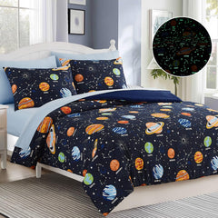 Wink Deer couette installée dans une chambre enfant inspirante