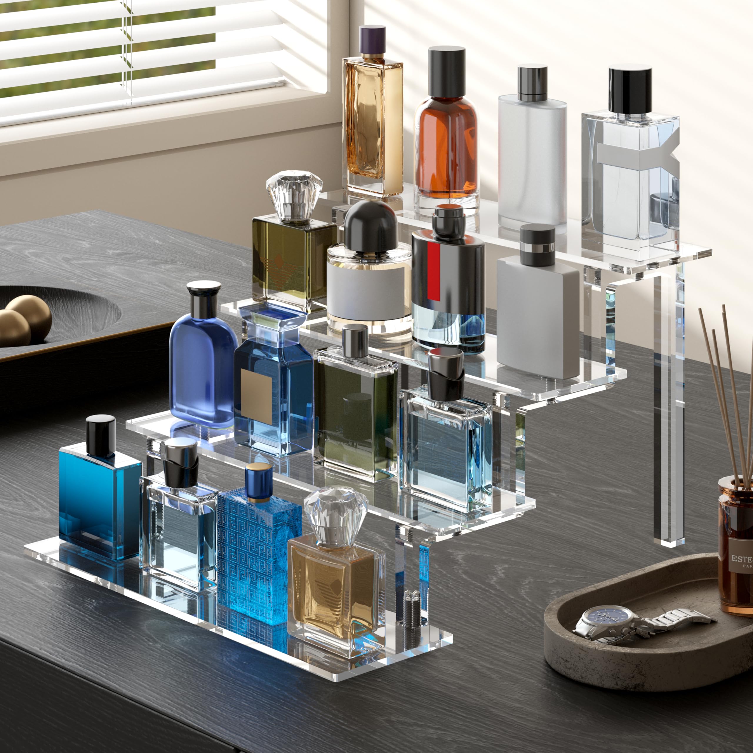 WINKINE organisateur de parfums montrant gain de place et présentation