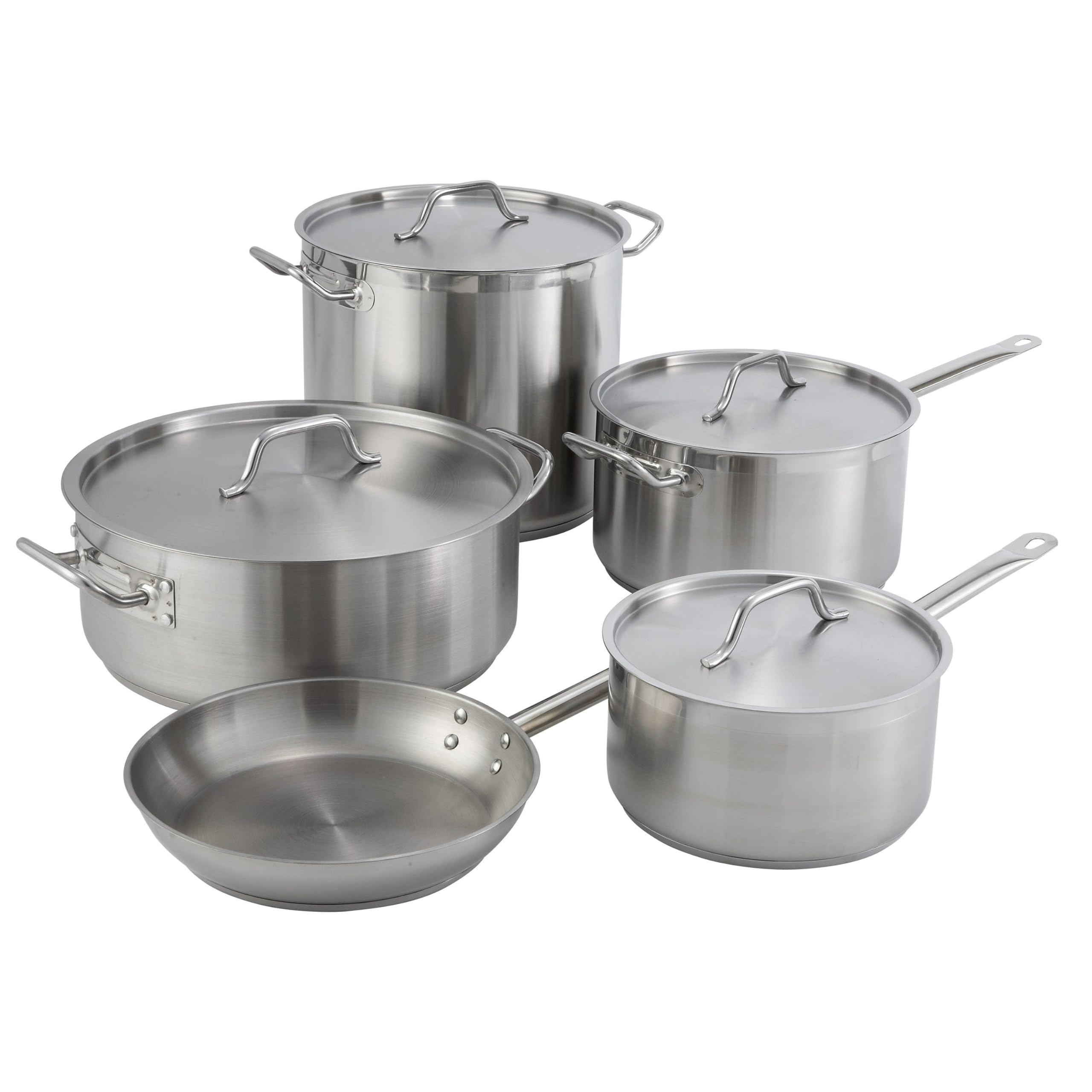 Winware Winco poêle suspendue illustrant rangement pratique et gain d’espace