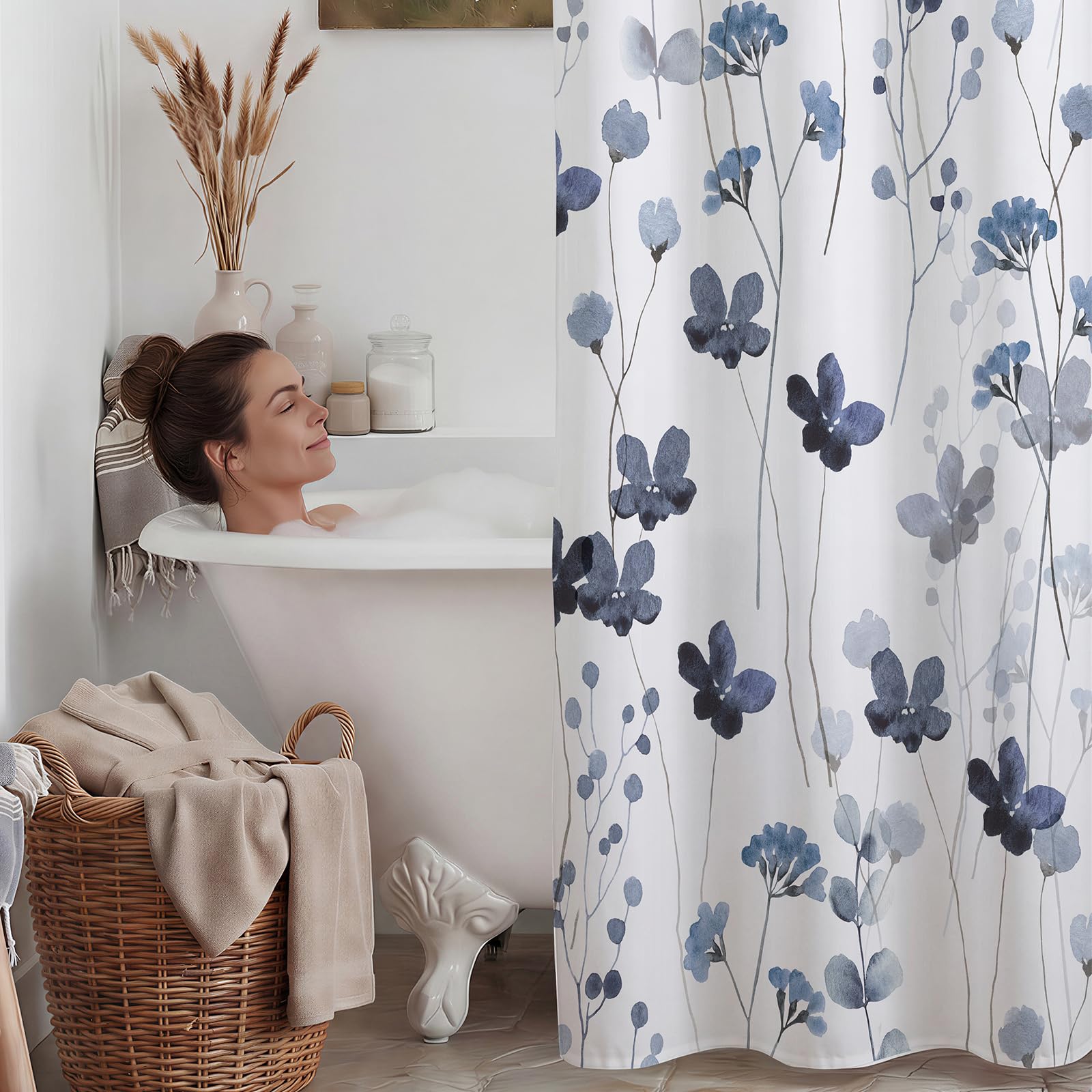 WITHLOC comparaison taille montrant adaptabilité aux baignoires standards