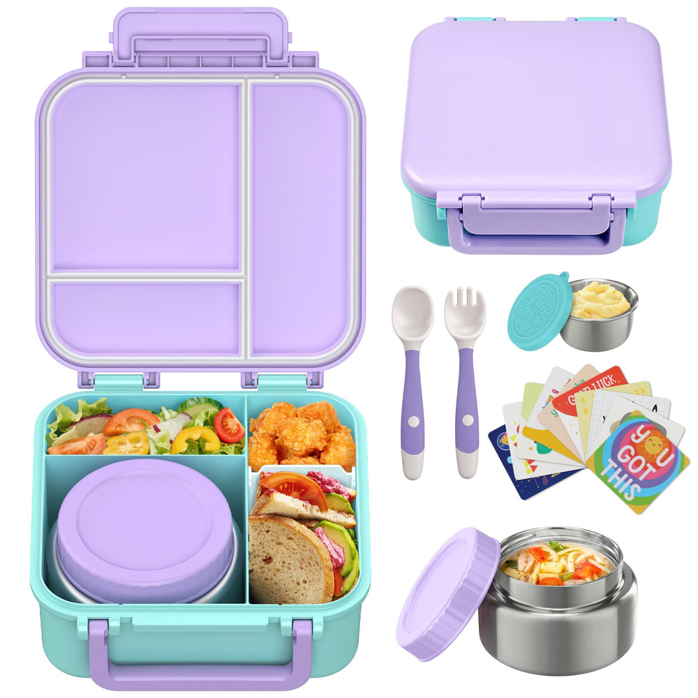 wiwens boîte bento devant montrant design coloré et compartiments pratiques