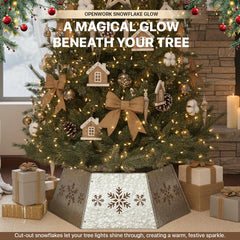 WKHOMEDECO collerette dans un salon décoré de Noël, crée atmosphère chaleureuse