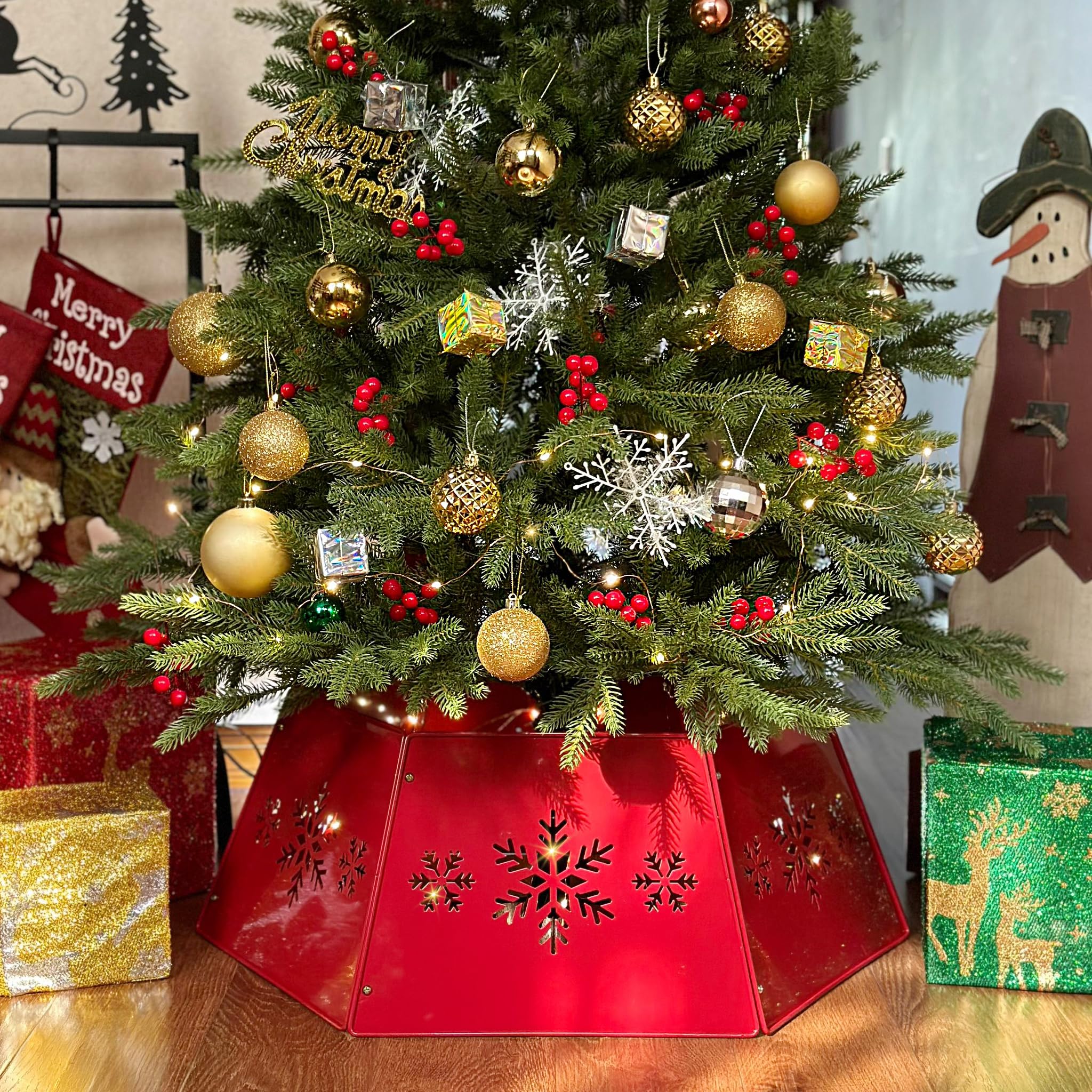 WKHOMEDECO gros détail motif flocon, apporte une touche festive nette