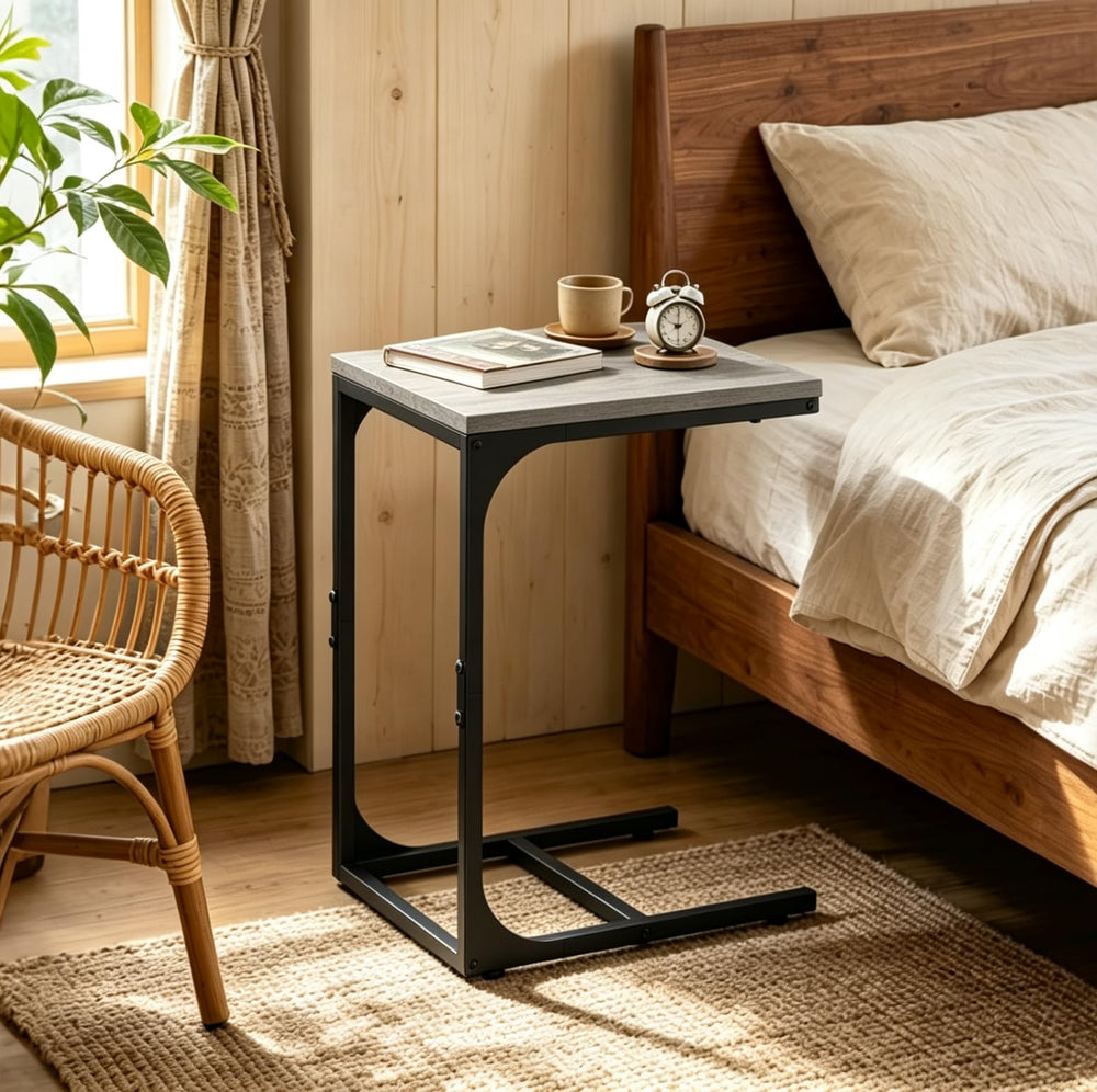 WLIVE table dans salon décoré, intégration esthétique au décor
