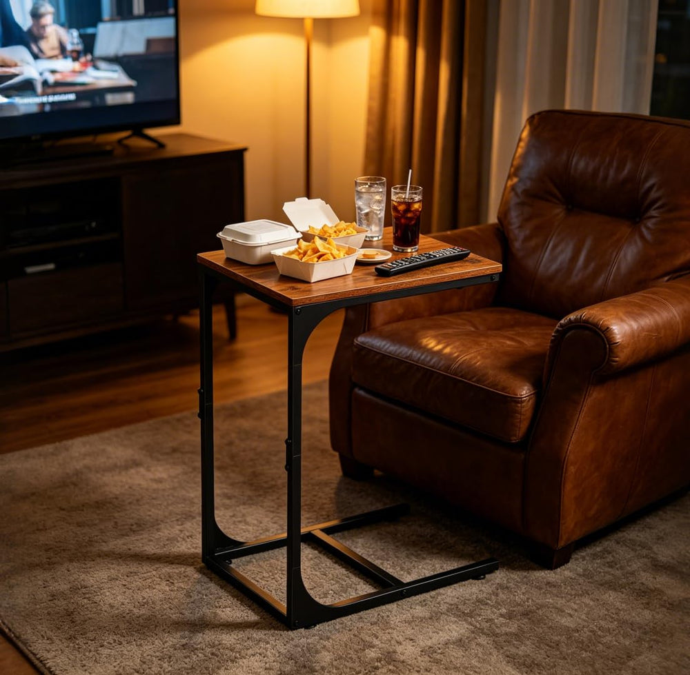 WLIVE table avec plateau-repas pratique pour regarder la télé