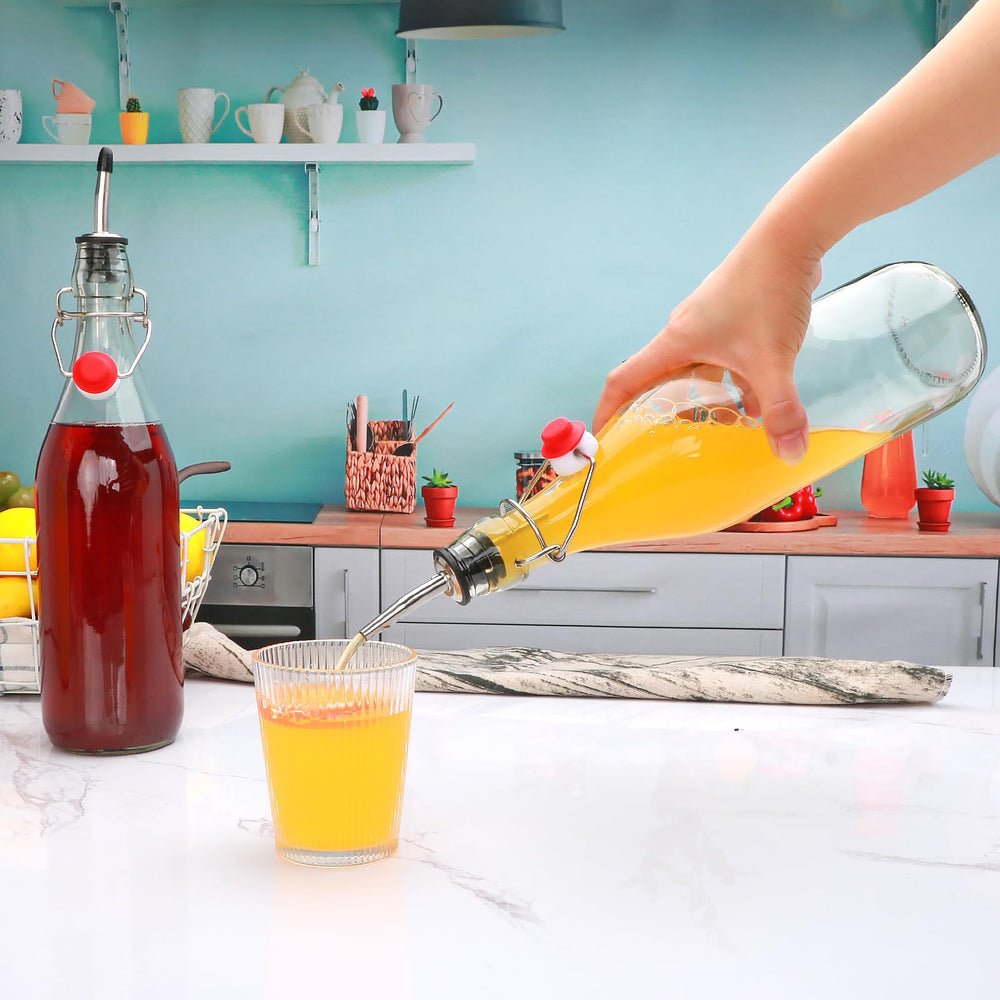 Woaiwo-q bouteille en situation dans une cuisine moderne pour un rangement élégant
