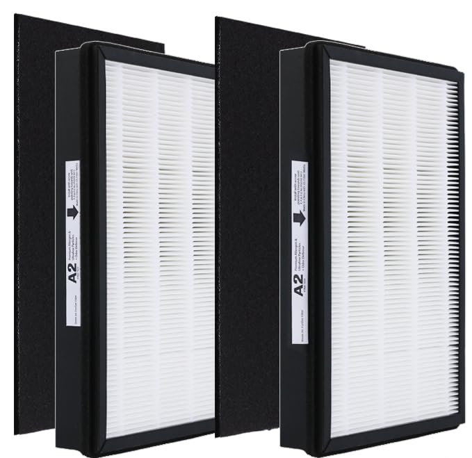 WOCASE filtre A2 face avant montrant ajustement et compatibilité