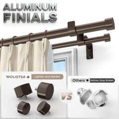 Wolistsa embout en alliage d'aluminium en gros plan apporte élégance et durabilité