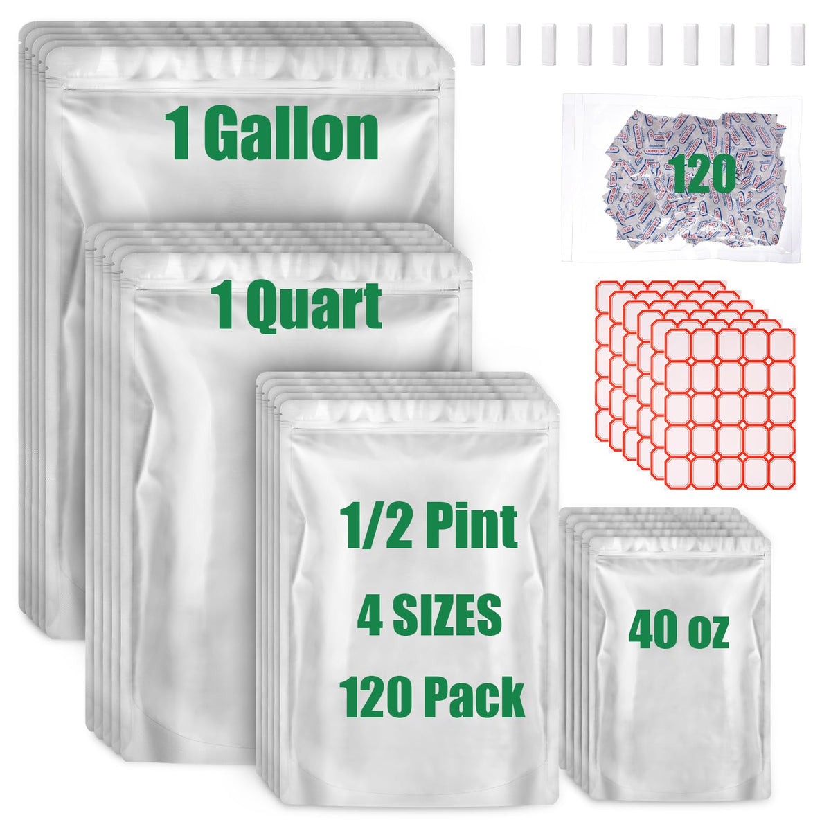 Wolobag face avant du paquet montrant le lot complet et bénéfice rangement