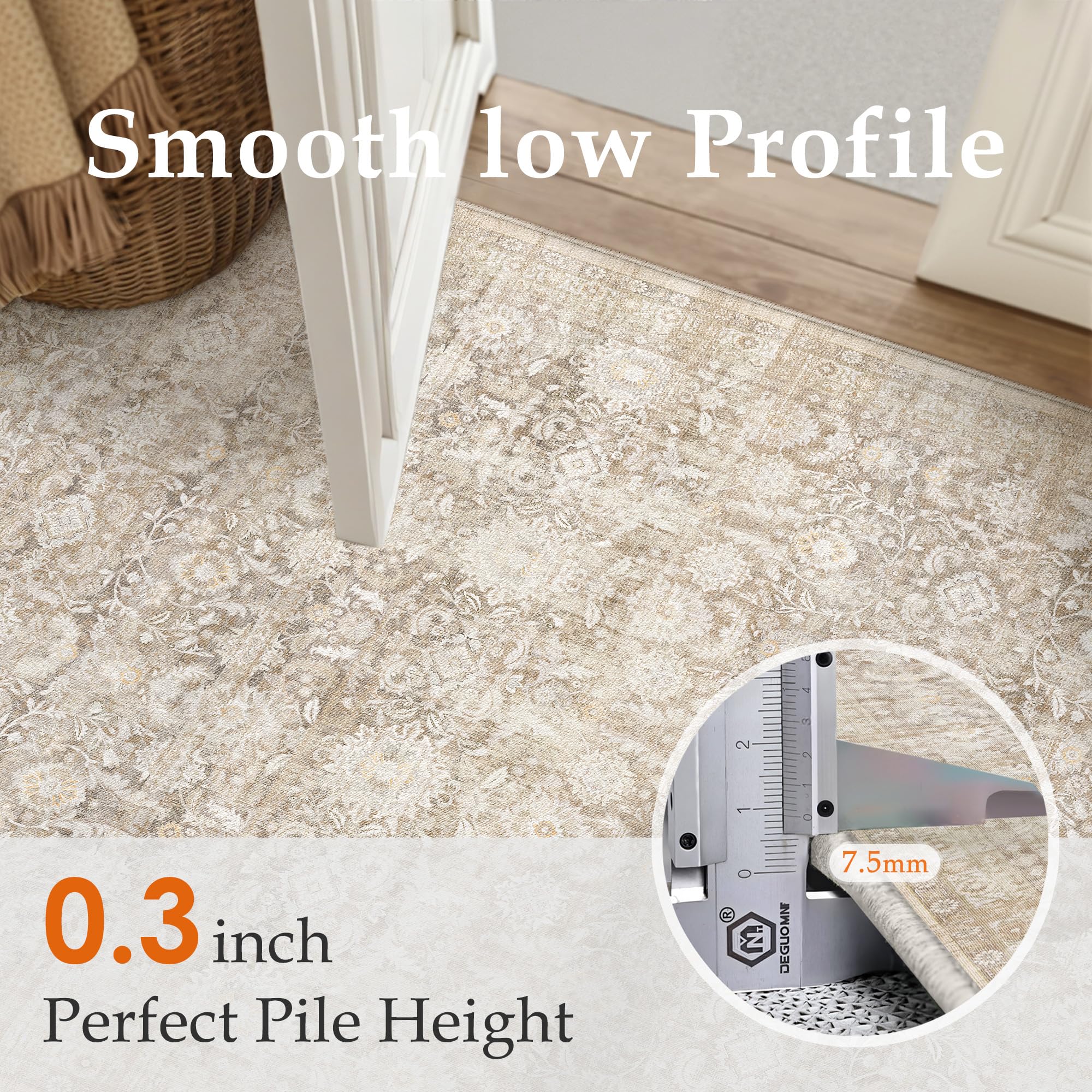 WondRg ambiance chambre avec tapis beige, crée une atmosphère apaisante