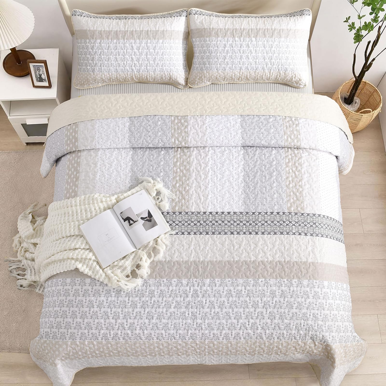WONGS BEDDING couette réversible offrant deux ambiances décoratives