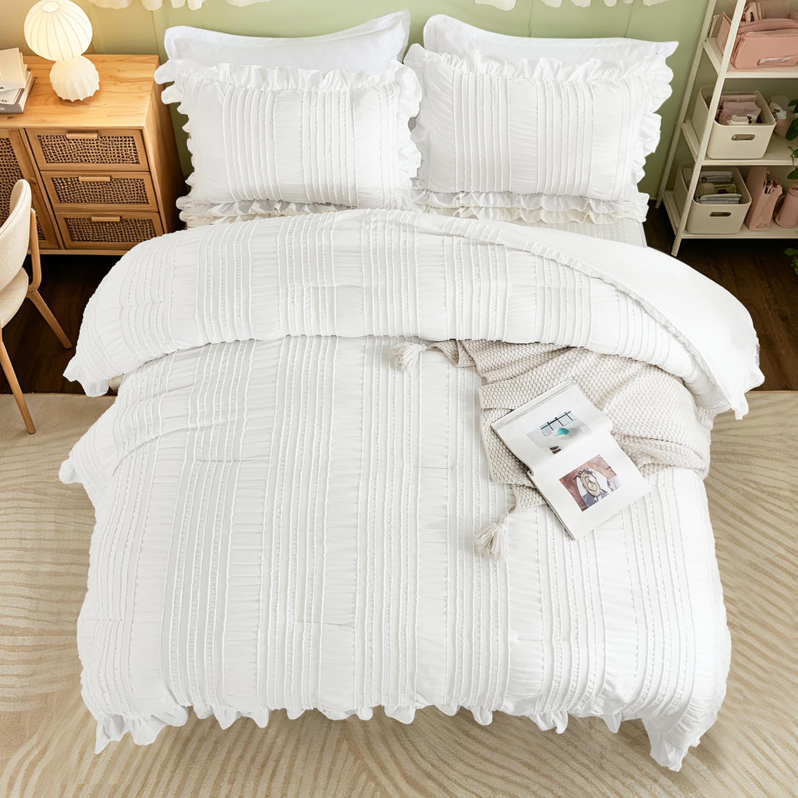 WONGS BEDDING mise en scène chambre créant ambiance bohème et accueillante