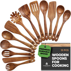 Woodenhouse ensemble 13 pièces présenté face avant, organisation complète pour cuisiner