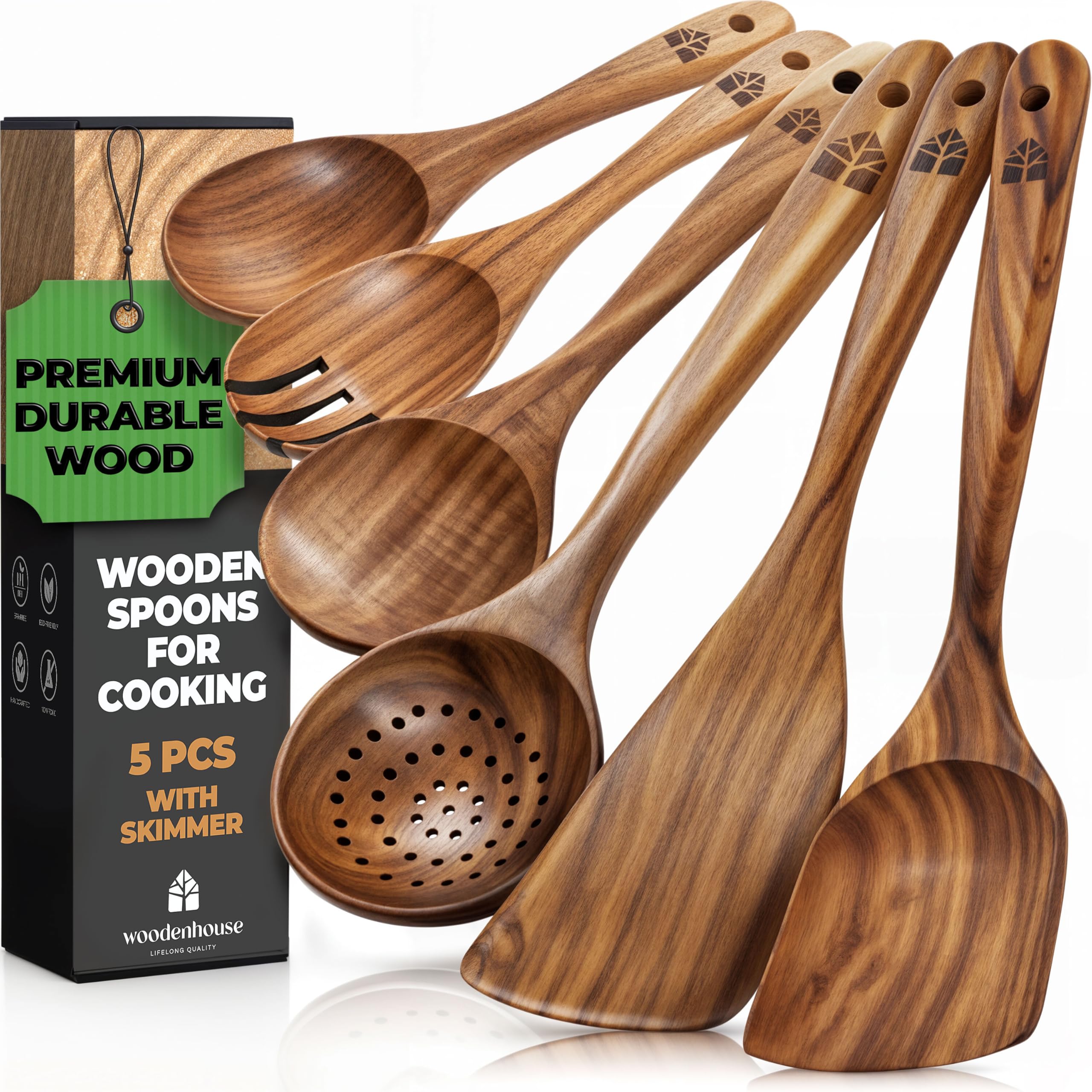 Woodenhouse ensemble packaging montrant toutes les pièces, valeur et élégance