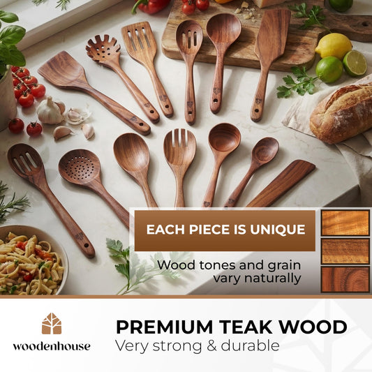 Woodenhouse gros plan sur le grain du teck, bois durable et résistant à l'humidité