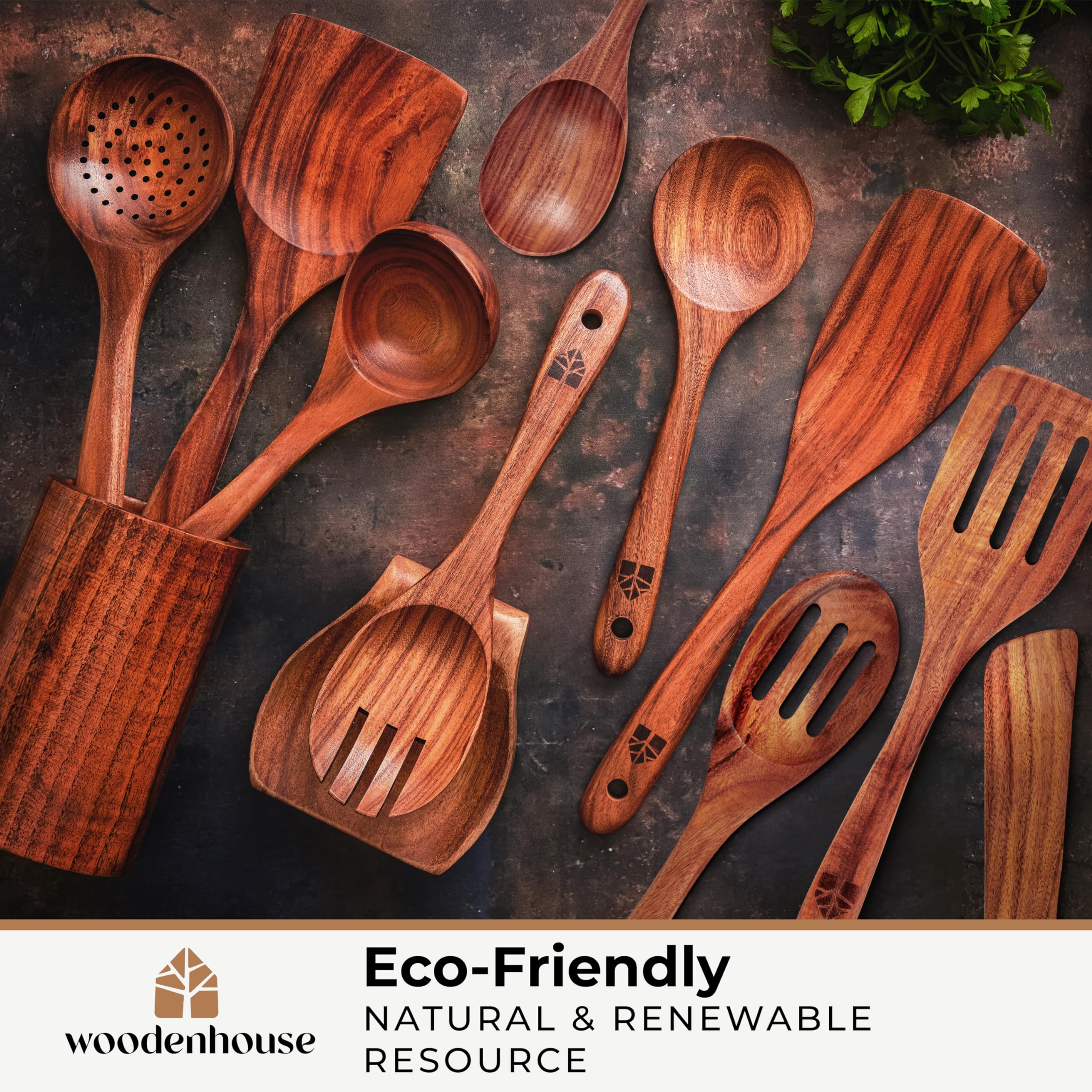 Woodenhouse présentation cadeau emballée, idée élégante et durable
