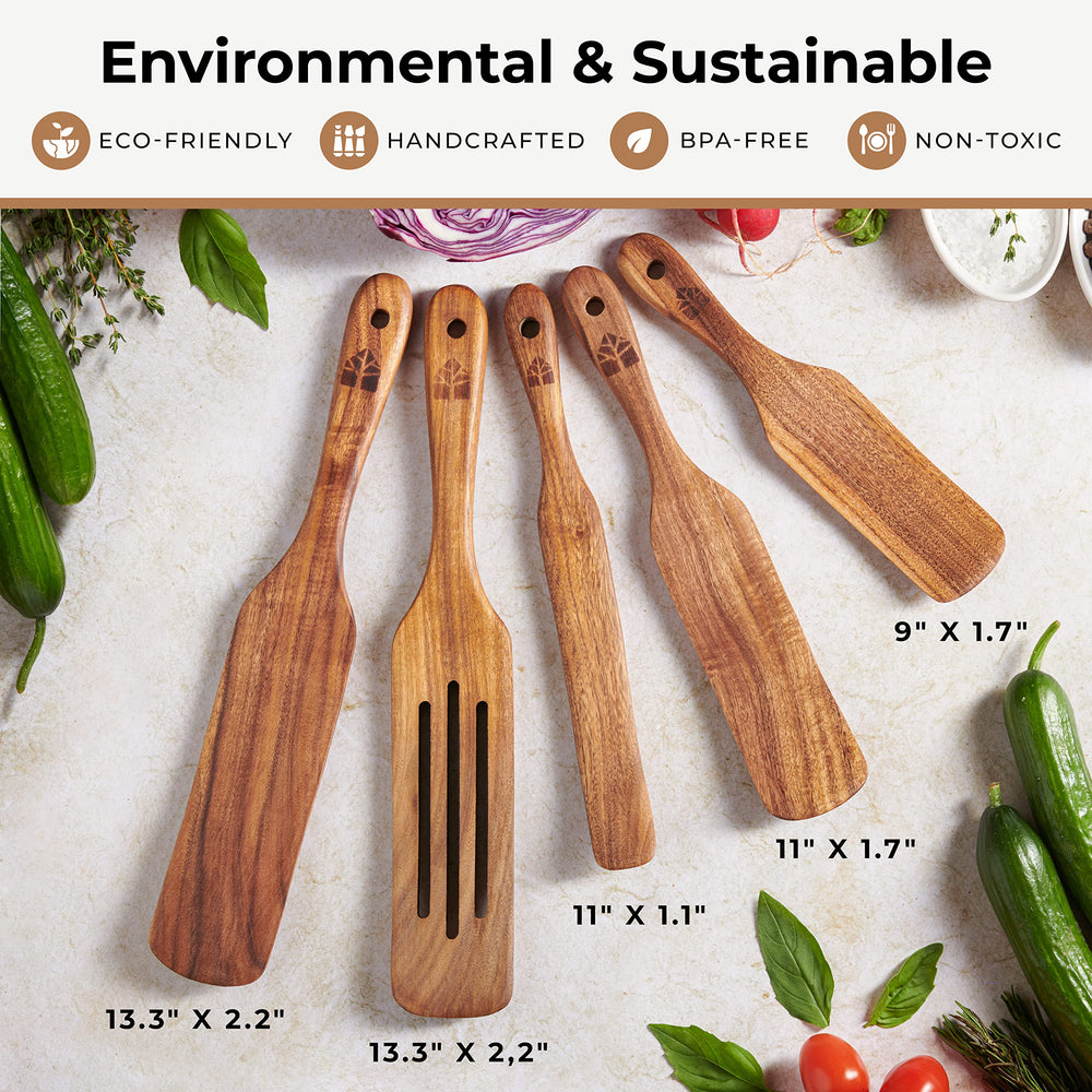Spurtle Woodenhouse raclant l'intérieur d'un bocal, permet zéro gaspillage