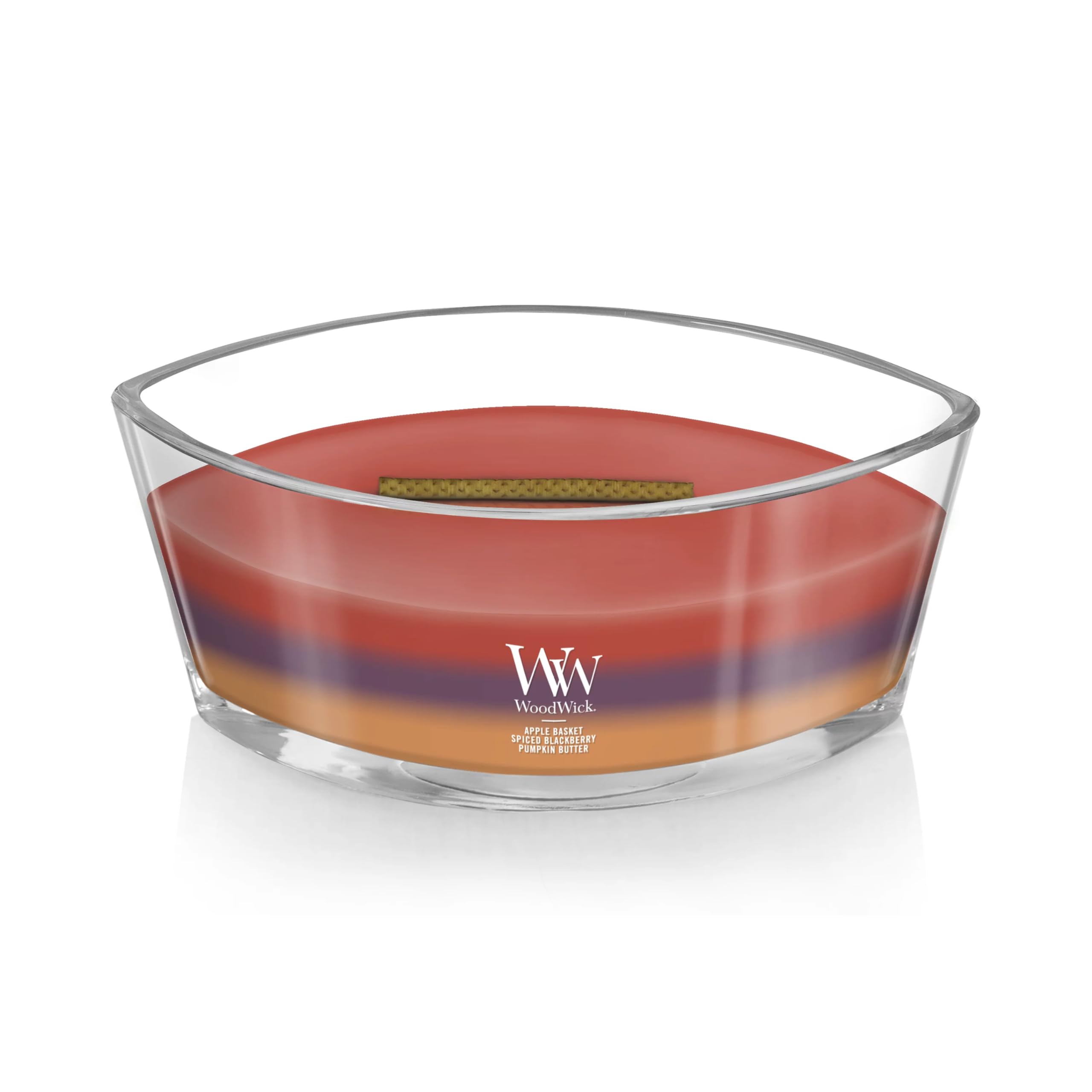 WoodWick mèche en bois Hearthwick gros plan apportant crépitement chaleureux