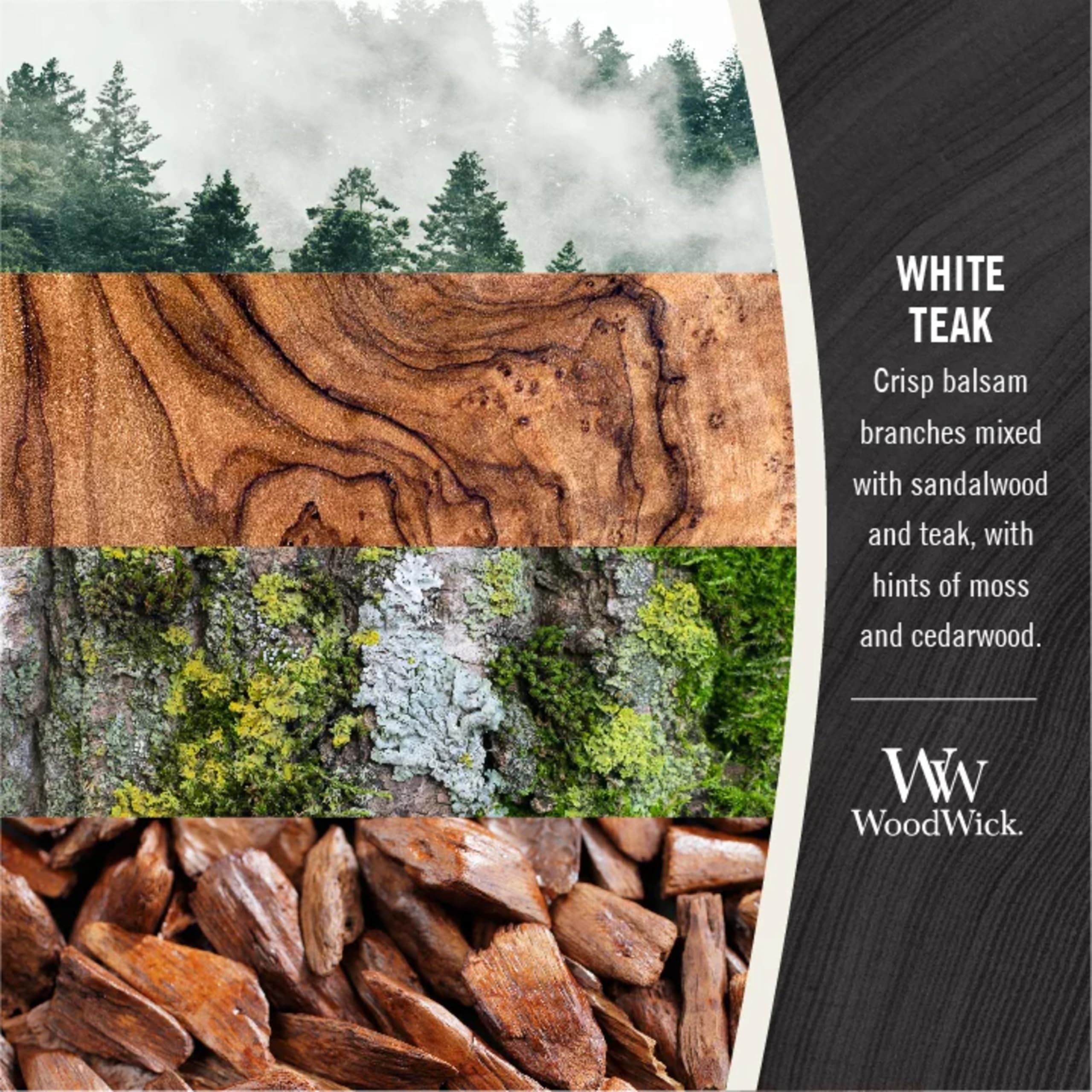 WoodWick(ウッドウィック) bougie allumée dans la pénombre, ambiance chaleureuse et apaisante