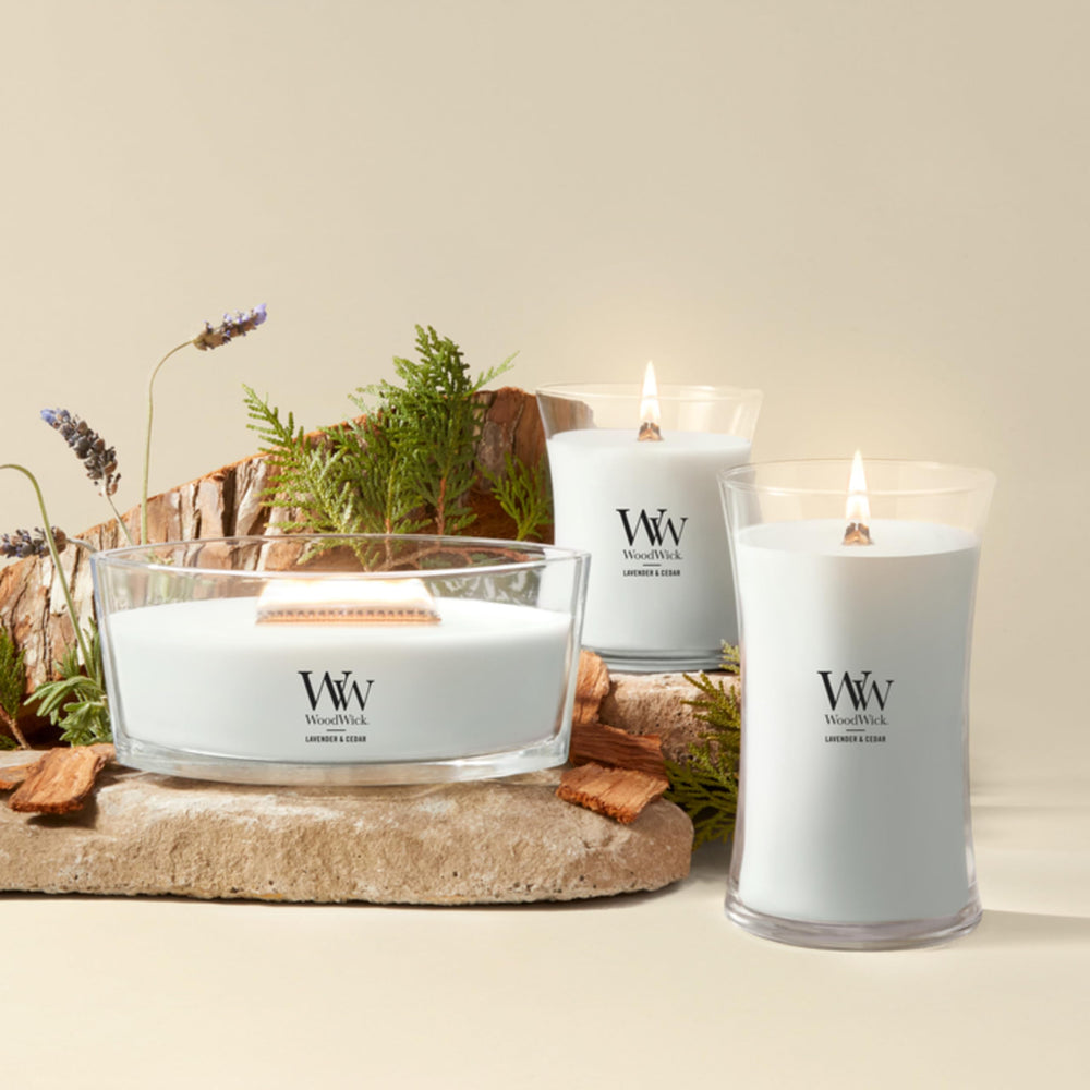 WoodWick bougie présentée en coffret cadeau parfaite pour offrir