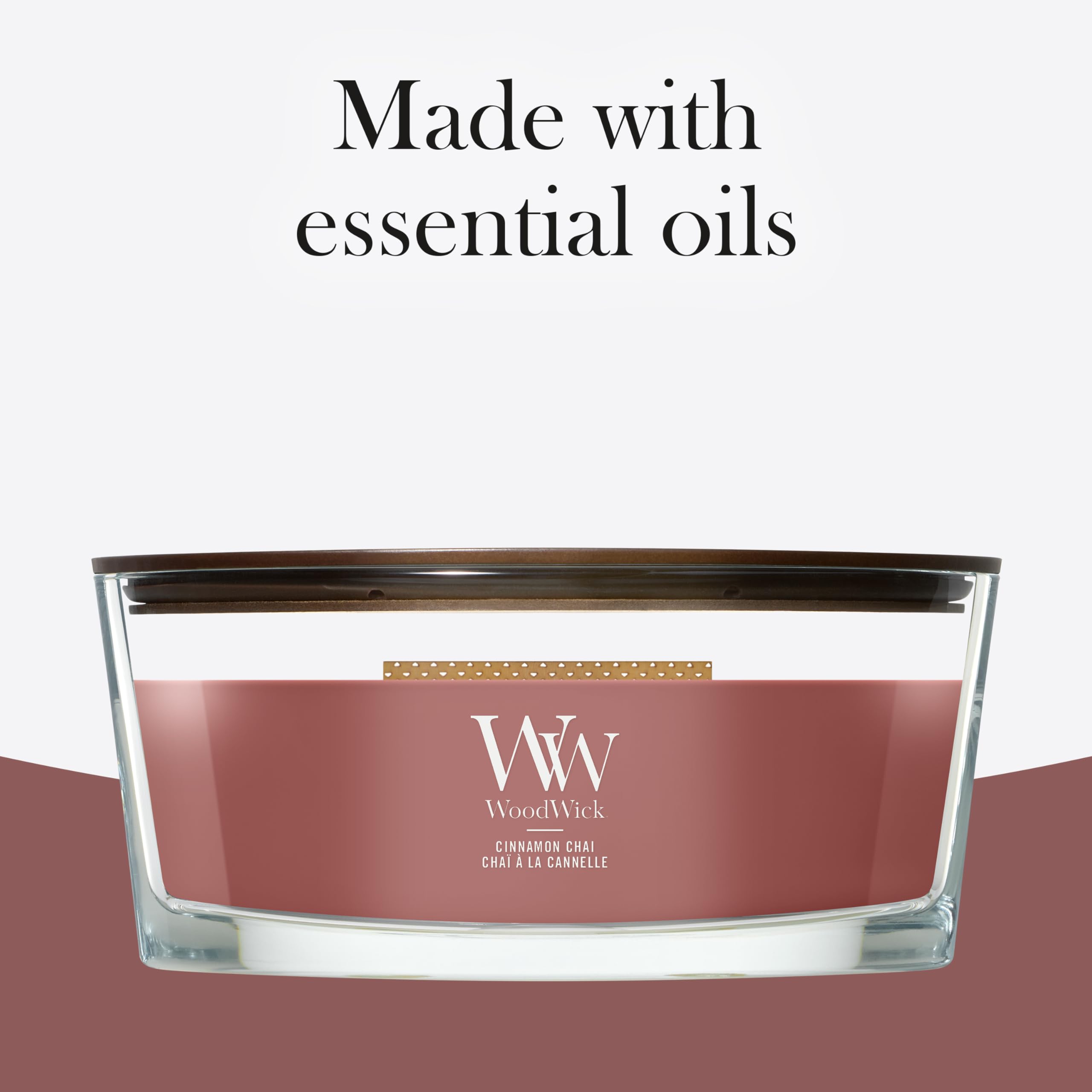 WoodWick (ウッドウィック) comparaison de taille 16 oz pour évaluer durée et échelle