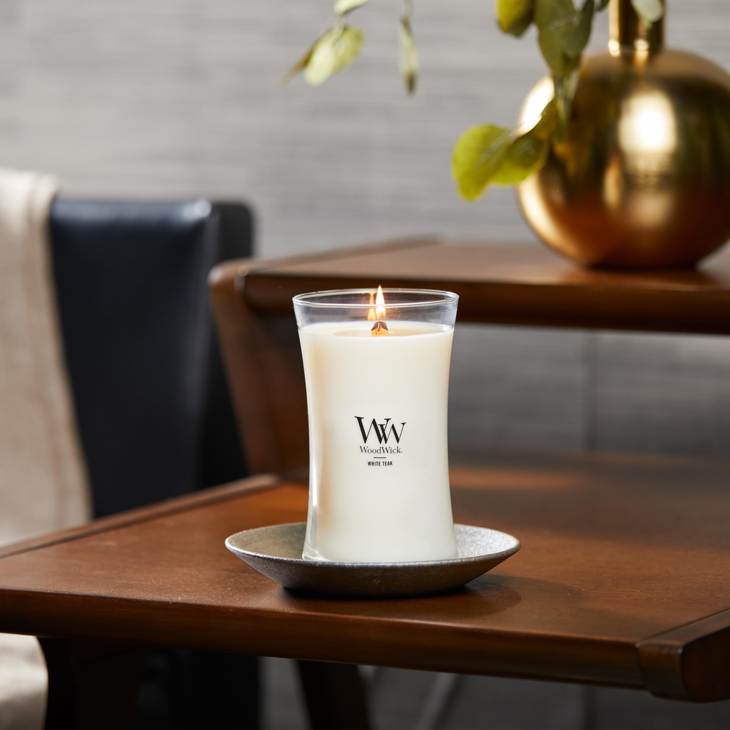 WoodWick(ウッドウィック) comparaison de taille avec objet du quotidien, visualise la capacité