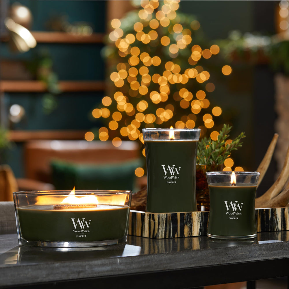 WoodWick(ウッドウィック) présentation en coffret, parfait pour offrir pendant les fêtes