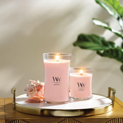 WoodWick(ウッドウィック) couvercle en bois montrant la finition et protection du parfum
