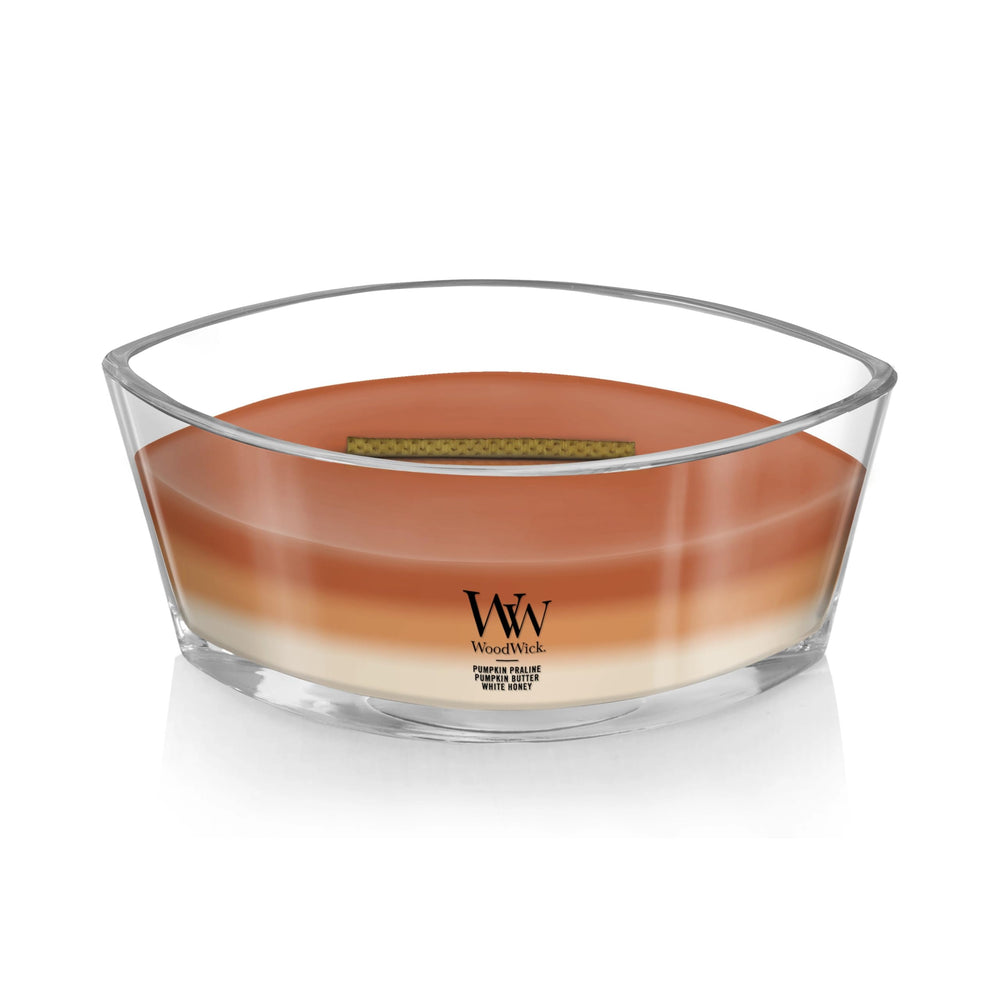 WoodWick(ウッドウィック) étiquette et couvercle, information parfum et présentation soignée