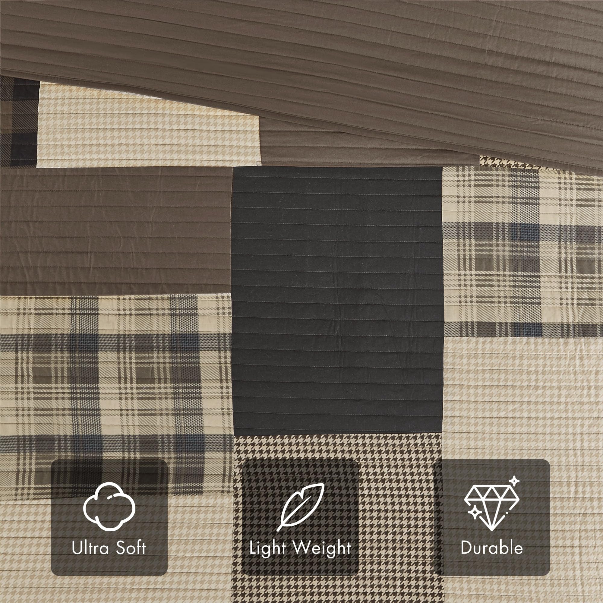 Woolrich détail motif orignal apportant une touche cabin chaleureuse