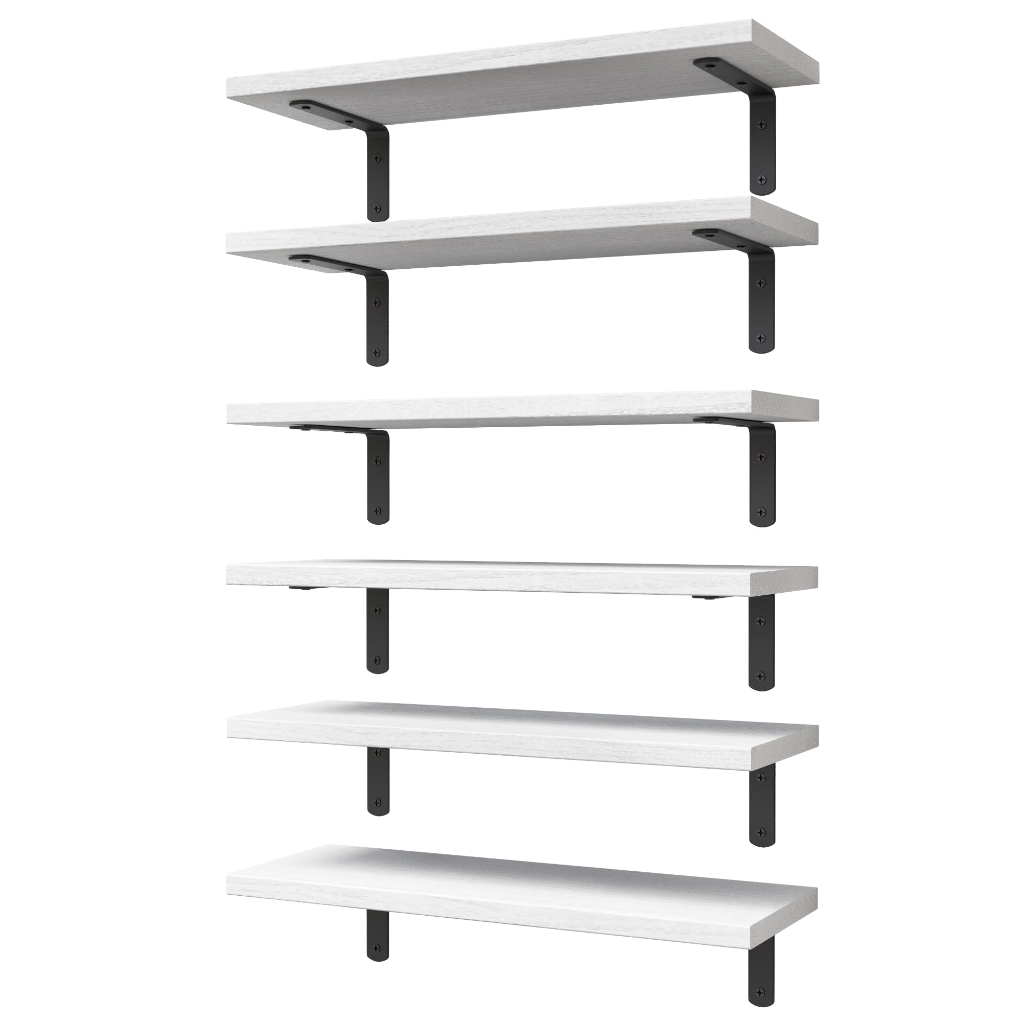 WOPITUES vue frontale de l'etagere pour rangement et design epure