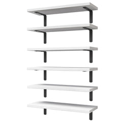 WOPITUES vue frontale de l'etagere pour rangement et design epure
