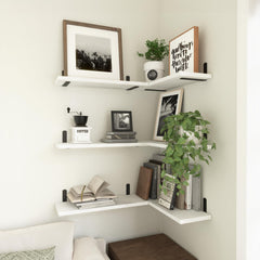 WOPITUES etagere installee en salle de bain optimisant espace