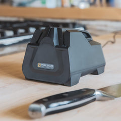 Work Sharp gros plan roue céramique montrant finition nette et durable